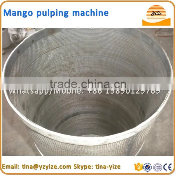 Stainless Steel Mango Pulper ,mango Juice Extractor Machine / Tropical Fruit Pulping Machine photo-4