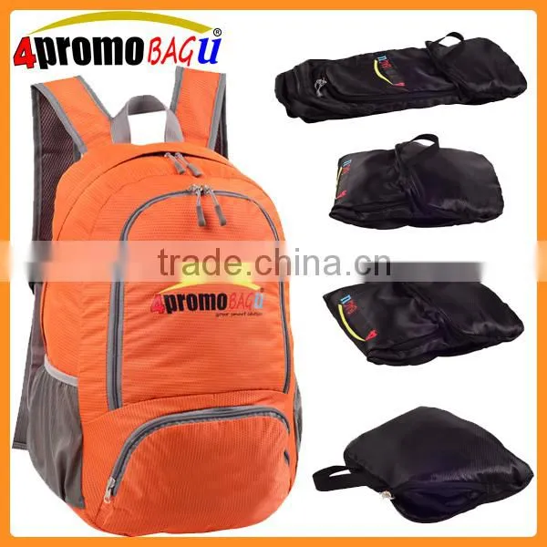 Foldable Nylon Waterproof Travel Backpack photo-4