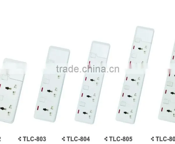 Universal Power Strip With Pure Copper Insert Clip photo-2