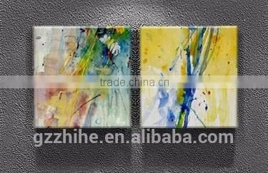 Modern Design High Quality Cheap Price Abstract Canvas Flower Oil Painting photo-4