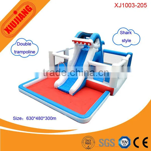 Inflatable Bouncy Castle Christmas Kid Party Game Soft Play Center photo-3