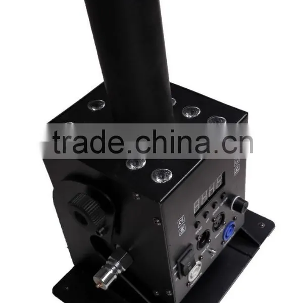 NewComer 300W Pro Stage Special Effect Multi-anlge DMX512 LED CO2 Jet Cannon Blaster 12pcsx3W RGB 3IN1 LED Fogger Machine photo-3