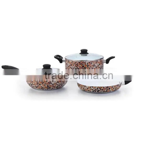 Cookware Set Ceramic Coating Die Cast Aluminum Non-stick Cookware Set photo-2