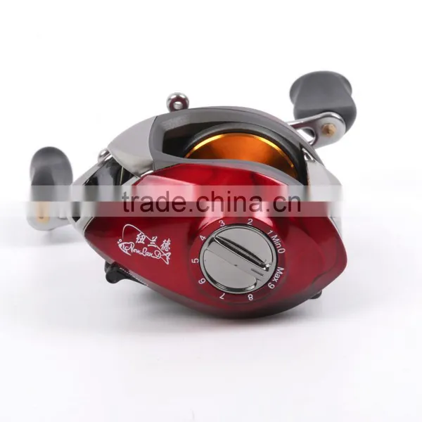 Magnetic & Centrifugal Dual Brake System Bait Caster Reel photo-6