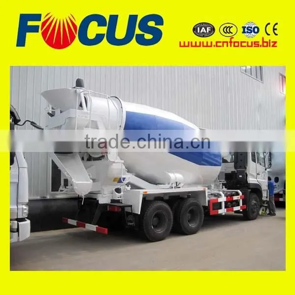 Professional Steyr Chassis 8m3 Concrete Truck Mixer With Low Oil Consumption photo-5