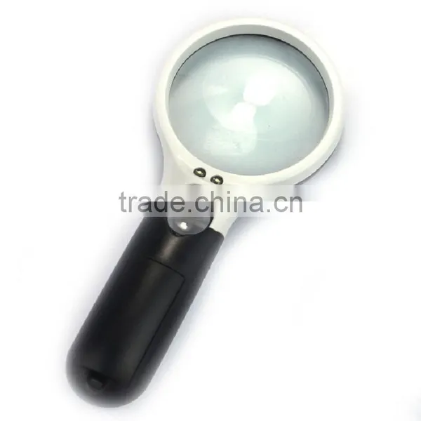 2016 New 3 LED Light 45X Handheld Mini Pocket Microscope Reading Magnifying Glass Lens Jewelry Loupe YB360-SZ photo-5