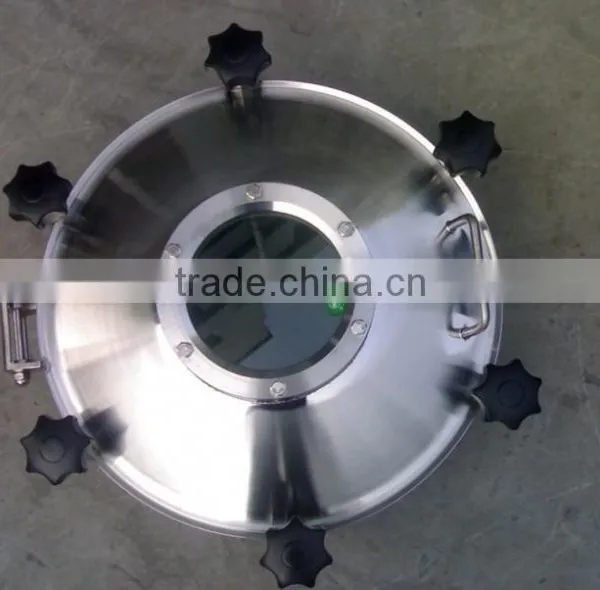 Stainless Steel Tank Parts Circular Type YAD Pressure Manhole Covers photo-2