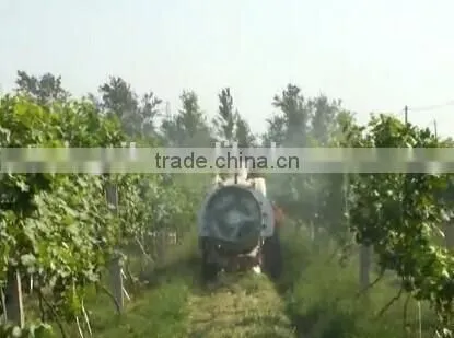 High Efficient Orchard Fruit Garden Vineyard Trailer Boom Tank Air Blast Sprayer 1500L With Italy Diaphragm Pump photo-2