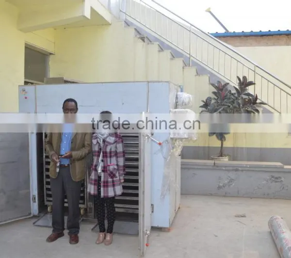 Industrial Tray Type Vegetable Mushroom Dryer Machine photo-3