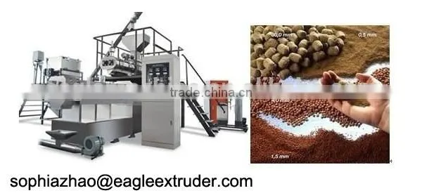 Jinan Eagle Floating Fish Food Pellet Making Machine,fish Feed Extruder Machine photo-5