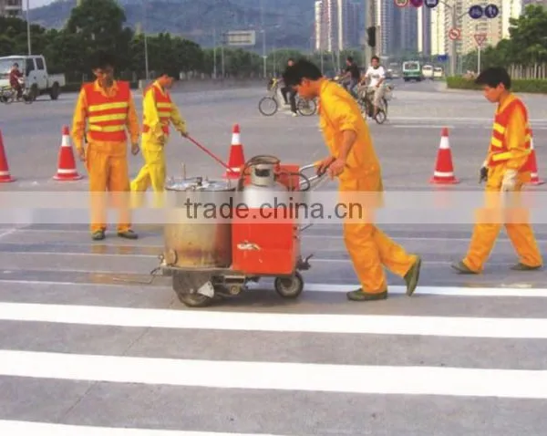 Traffic Paint Pavement Line Road Hand-push Road Marking Paint Machine for Sale photo-5
