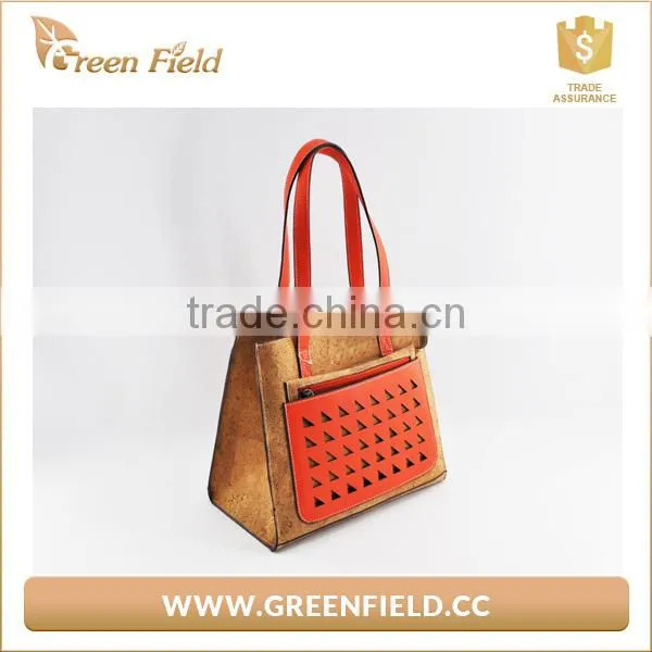 Fashion Portugal Rustic Cork Bag Handbag Big Storage Tote Bag photo-4