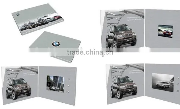 5 INCH Promotional Lcd Screen Video Player Brochure Greeting Card photo-3