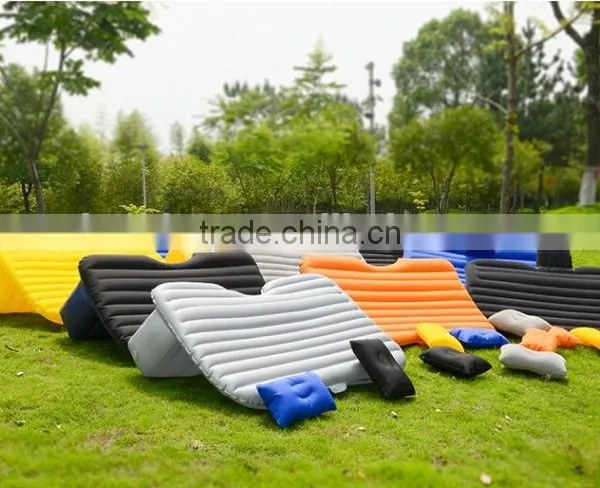 Factory Direct EN71 PVC High Quality Travel Car Bed, Inflatable Air Car Mattess, Portable Folding Car Inflatable Mattress photo-4