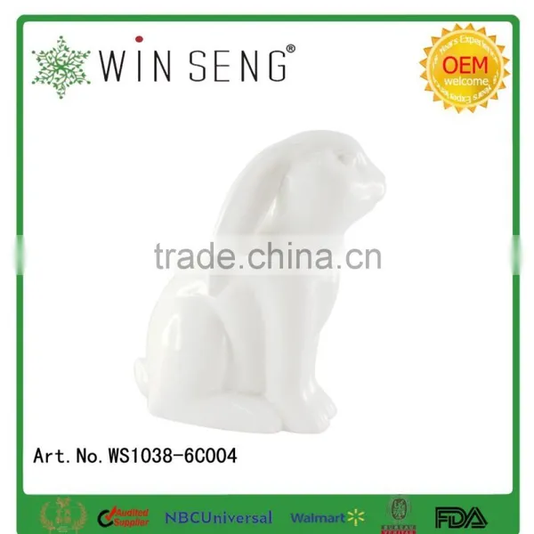 2016 Easter Ceramic Easter Rabbit Figurines Easter Rabbit photo-3