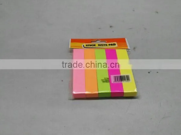 20pcs One Color 80pcs PET Stick Note Pad photo-2