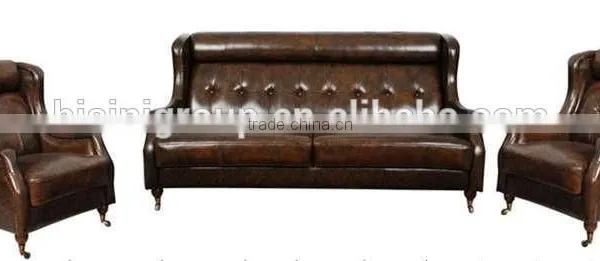 BISINI Sofa Furniture ,Elegant Office Waiting Room Leather Sofa Set,Office Reception Sofa,Business Furniture (BF08-0256) photo-2