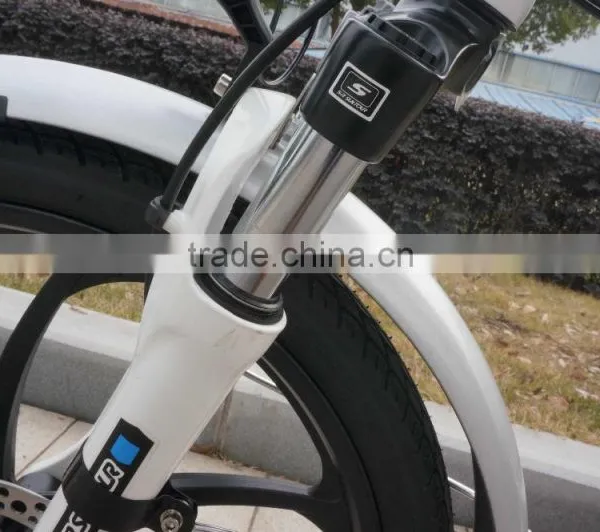 2017 New Design 20 Inches Electric Folding Bike With Lithium Battery Powered photo-6
