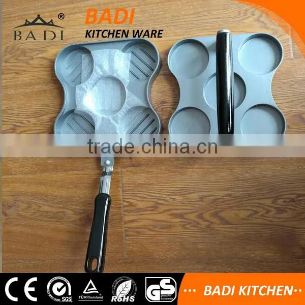 5 section LFGB standard aluminum hamburger press