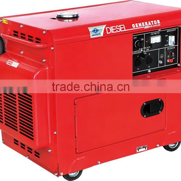 Silent Power Diesel Generator 5kw,air Cooling Diesel Generator photo-2
