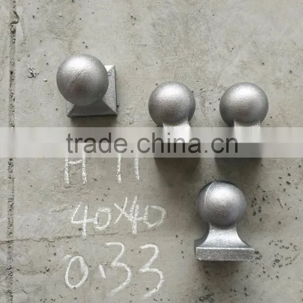 Square Cast Iron Ball Tops/Ornamental Iron Castings photo-2