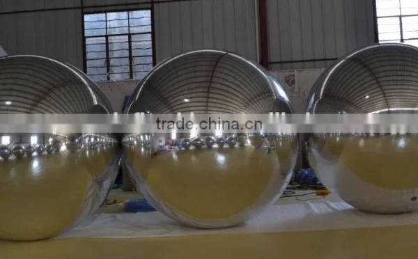 Factory Direct Inflatable Floating Mirror Silver Ball for Sale photo-3
