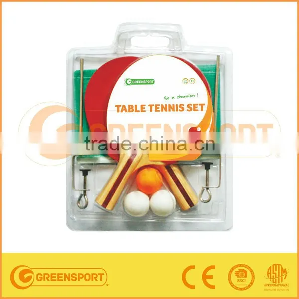 rubber pingpong set