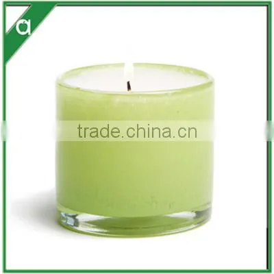 White Tea Colored Flameless Small Candles Making for Weddings photo-5