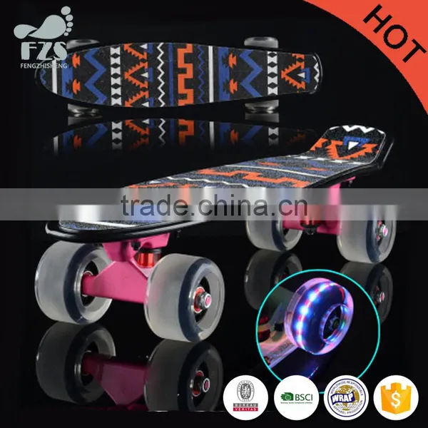 HSJ248 Professional Aluminium Alloy Flying Skateboard Large PU Wheels Skateboard photo-3
