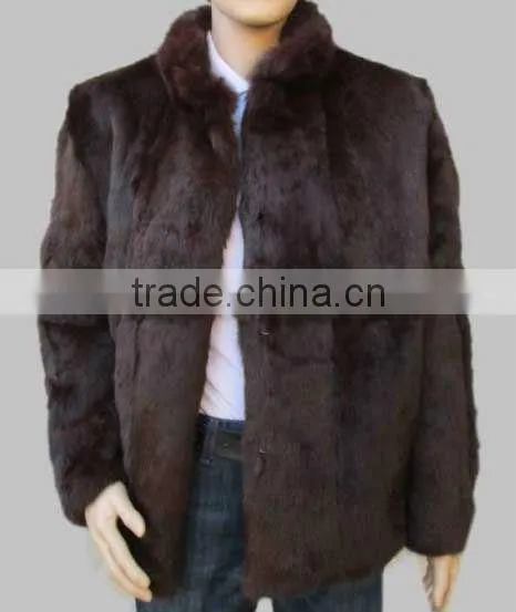 Rabbit Fur jacket for mens