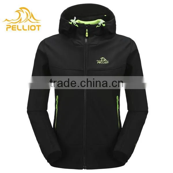2016 High Quality Outdoor Wholesale Waterproof Fleece Lined Softshell Jacket photo-4