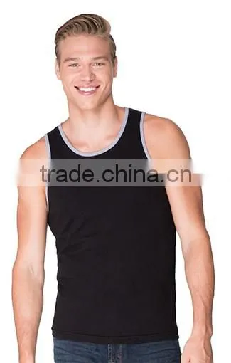 Next Level Apparel Men's Premium Jersey Tank Top - Made From 100% Combed Cotton Jersey and Comes With Your Logo. photo-2