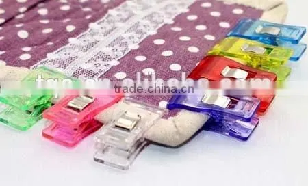 Quiting & Sewing Clover Wonder Clips-3.3x1.8cm-total 7 Colors photo-4