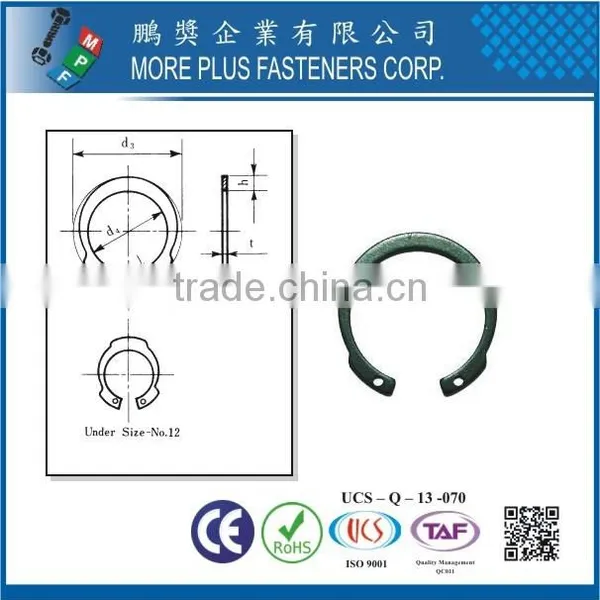 Made in Taiwan Stainless Steel IRTW Inverted Internal Retaining Ring photo-4