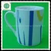 Porcelain Decal Mug With Heart Shaped Handle photo-2