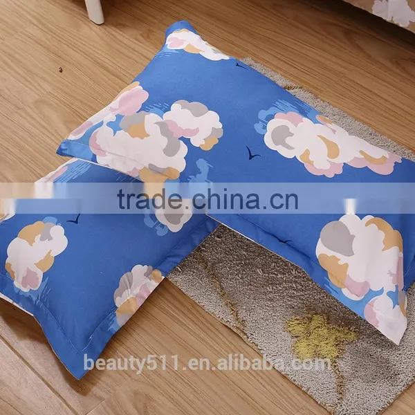 Digital Printing Bed Sheet Dye Sublimation Bed Sheet Custom Made Bed Sheet BS361 photo-3