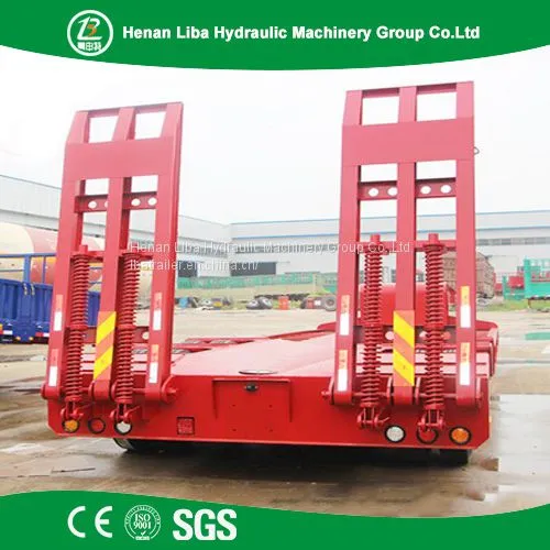 High Quality Lowbed Semi Trailer Used to Transport Large Heavy Equipment Easily photo-3