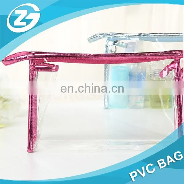 Multipurpose Waterproof Floral PVC Cosmetic Makeup Storage Travelling Bath Bag photo-2