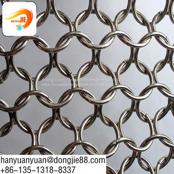 Chain Link Ring Mesh for Metal Curtain