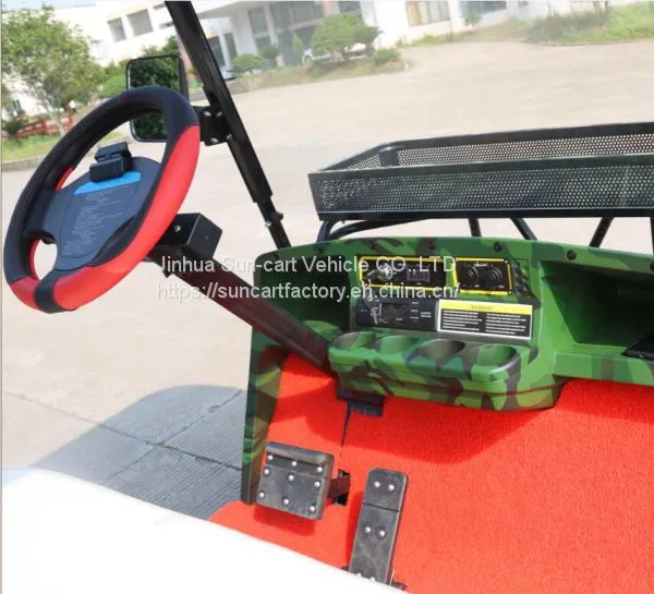 48V 4 Seater Electric Golf Cart Buggy Cheap for Sale photo-3