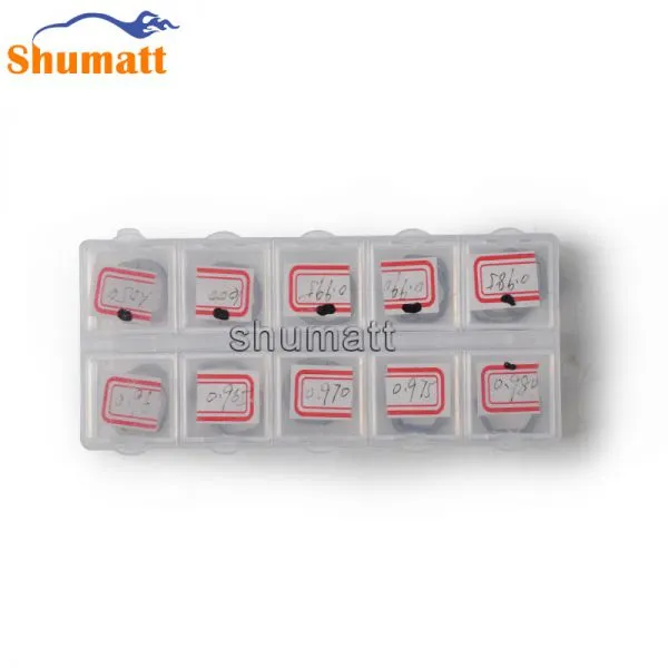 Diesel Piezo Injector Adjust Washer Shim 0.96-1.005mm 10 Types 100pcs photo-3