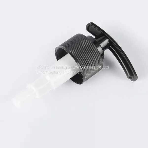 24/410 28/410 Wholesale Black Color Plastic Hand Press Type Liquid Lotion Pump photo-4