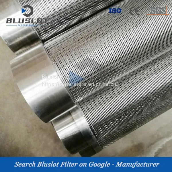 Wedge Wire Stainless Steel Screen V-Wire Pipe for Water Well Drilling photo-3