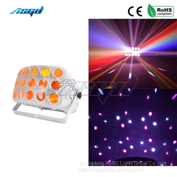 ASGD 8 Colors LED Butterfly Laser Lighting Party Disco Music Control Strobe Disco DMX DJ Stage Holiday Bar KTV Christmas Show