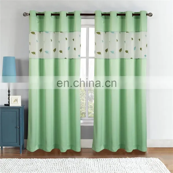 2017 New Design Colorful Curtains Embroidery With High Quality