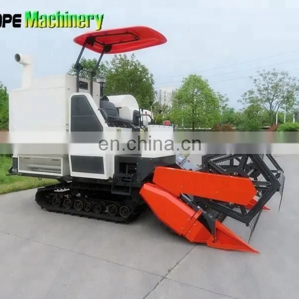 Big Grain Tank Factory Price of Wheat Rice Combine Harvester in India photo-6