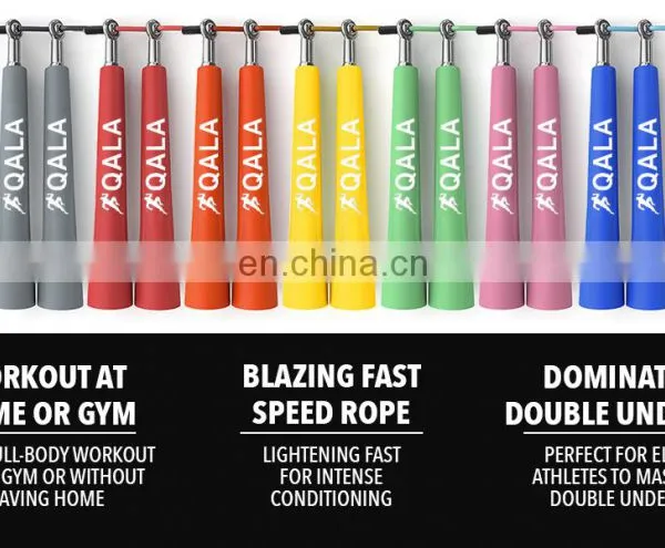 Harbour Custom Logo Fitness Training High Speed Jump Skipping Rope photo-6