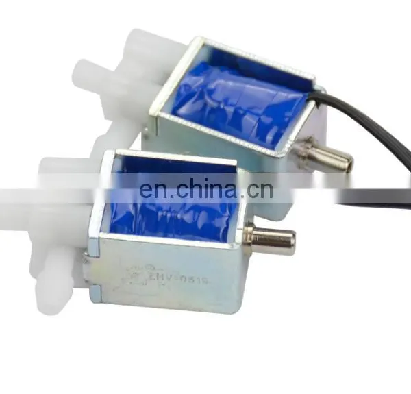 Food Grade Miniature 3 Way Air 24V Solenoid Valve For Electronic Sphygmomanometer photo-3