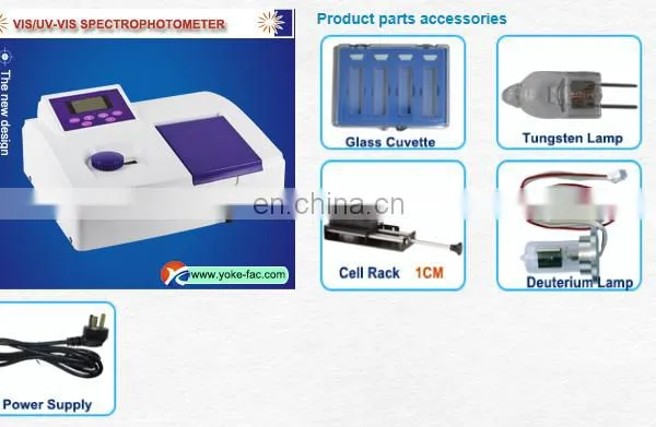 V1200 Manual Setting Single Beam Spectrophotometer With Good Price photo-2