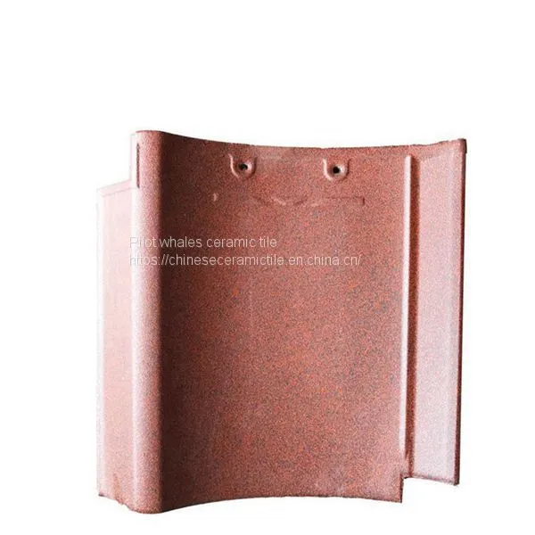 Red Ceramic Clay Roofing Japanese Roof Tiles for Sale photo-4